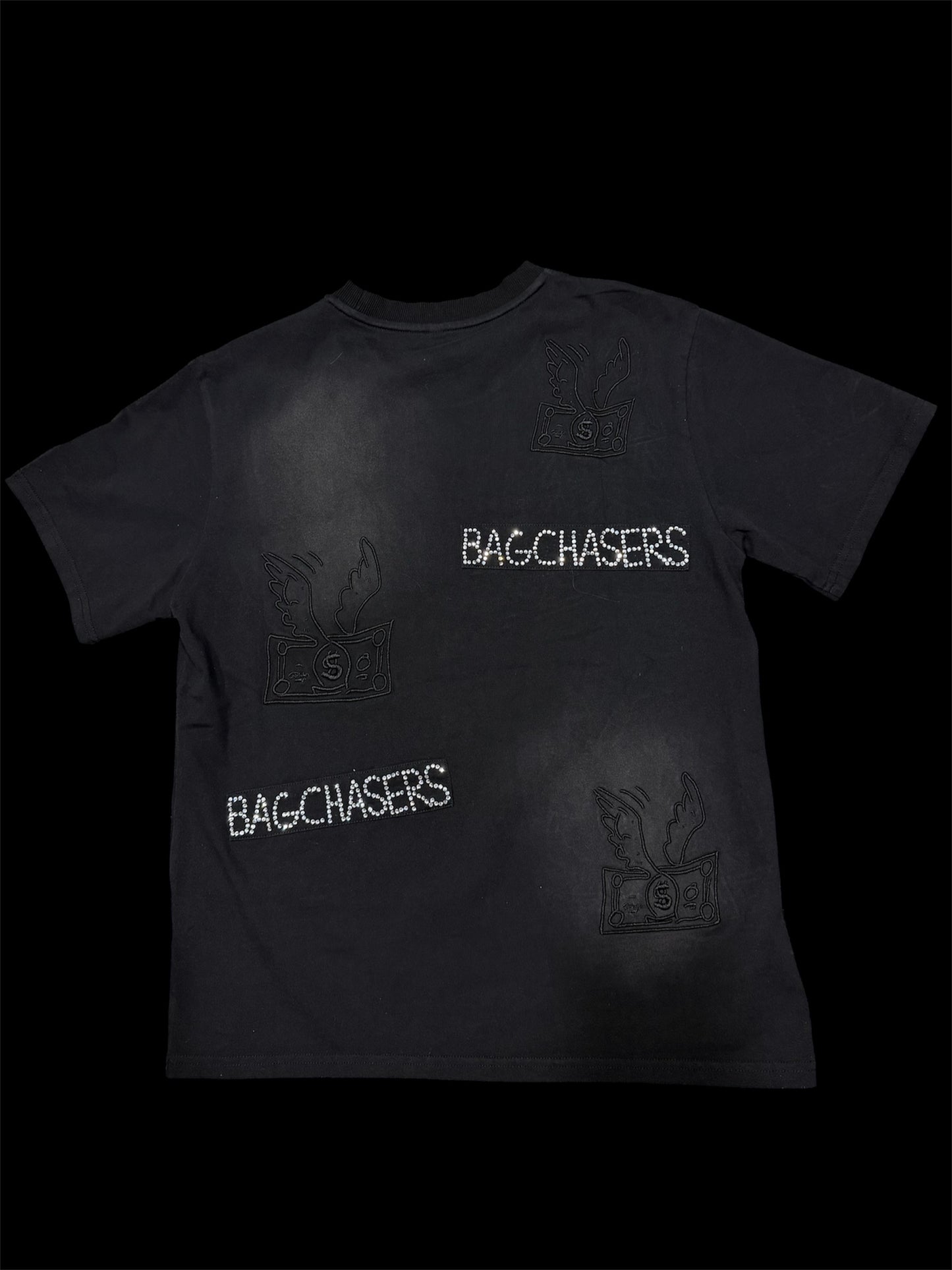 Bagchaser Rhinestone Tee V2