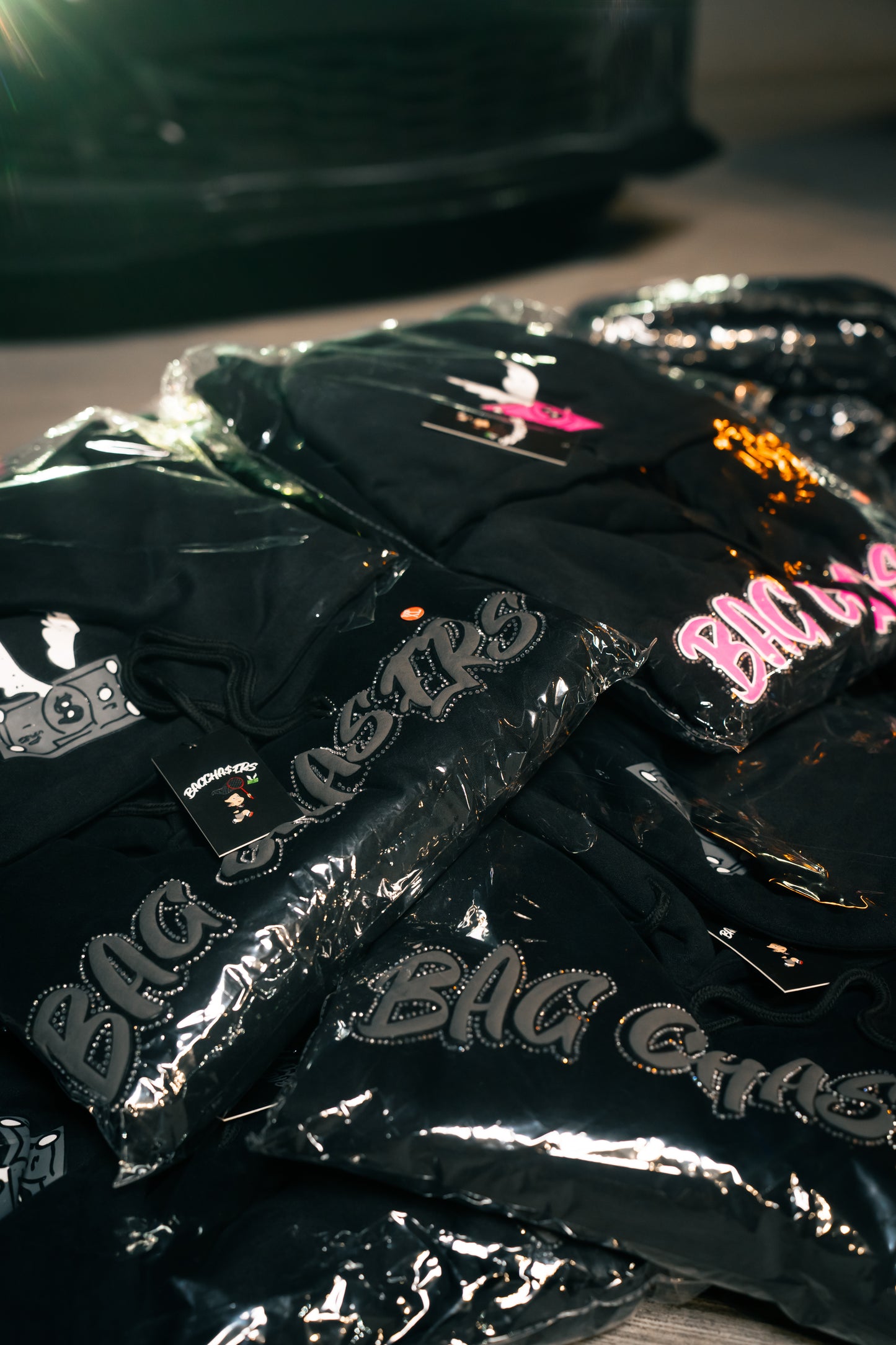 BagChaser Rhinestone Hoodie