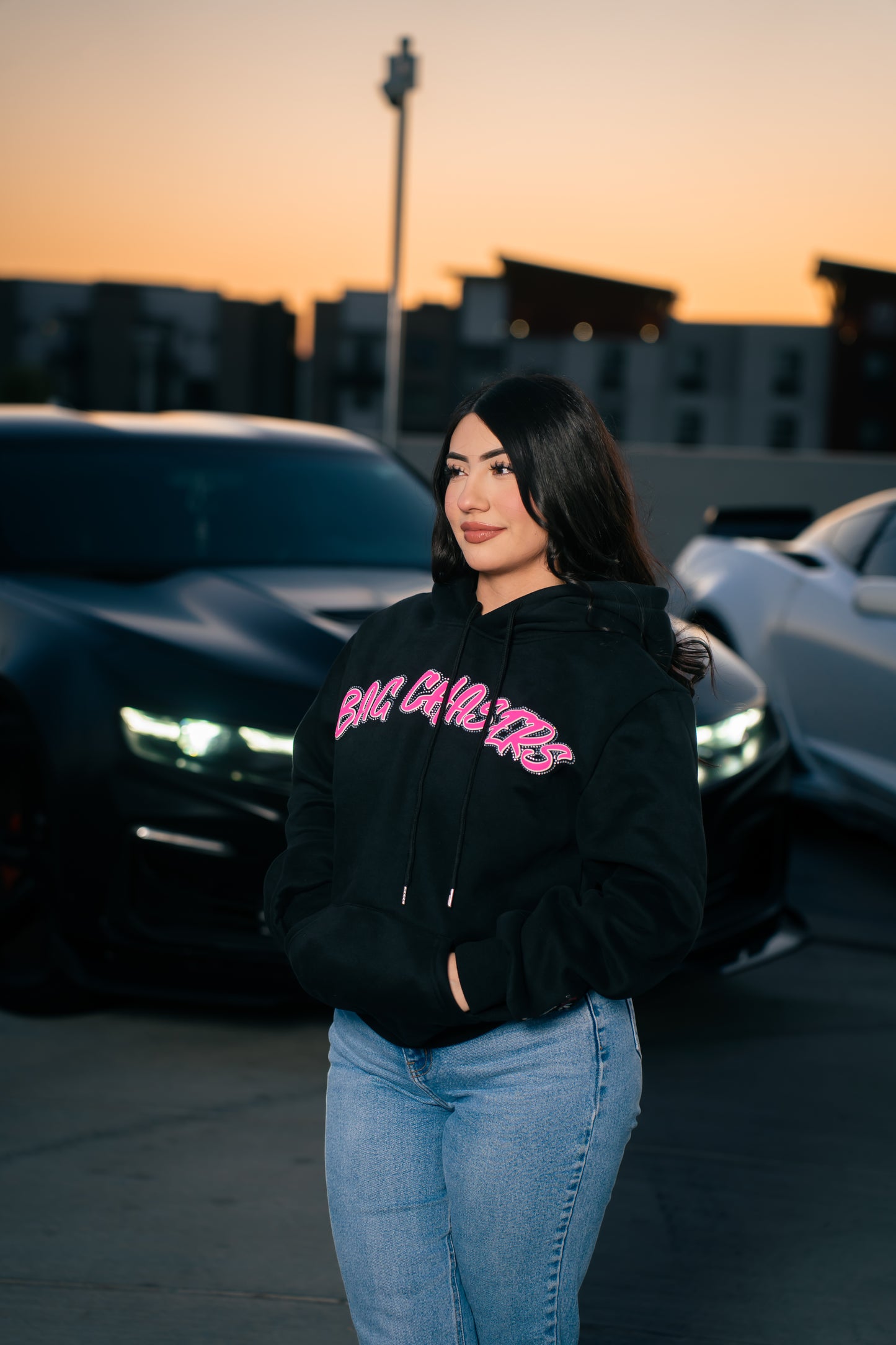 BagChaser Rhinestone Hoodie